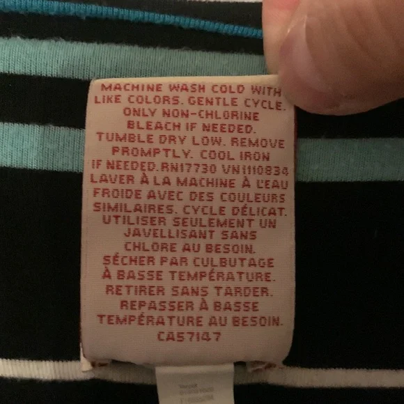 Multicolored Striped Skirt - Picture 6 of 6